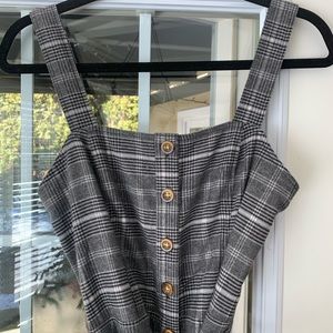 Hollister Belted Button-Front Jumpsuit